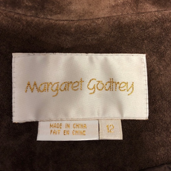 Margaret Godfrey Chocolate Blazer Jacket Size 12 - Picture 5 of 7